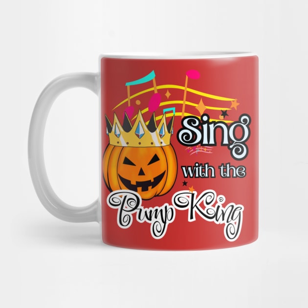 Harmonious Harvest: Sing with The PumpKing by DaShirtXpert